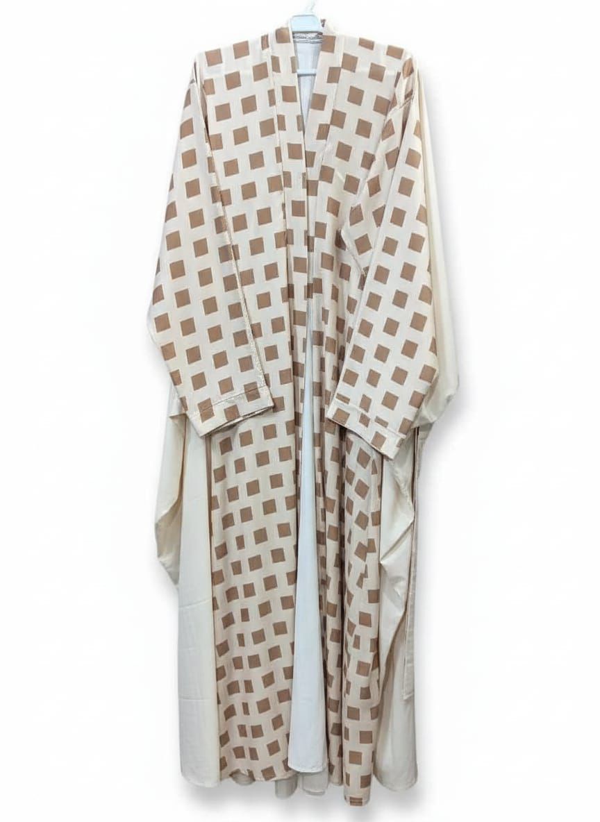 Front Open Abaya Tiktok Fabric