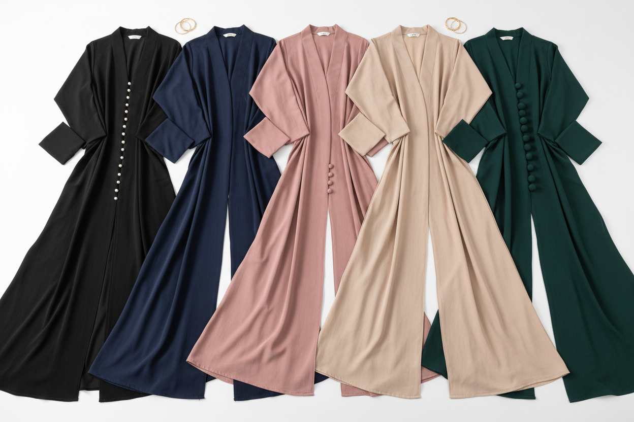 Front Open Abaya