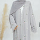 Rosebud Embroidered Abaya
