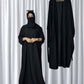 4 Pieces Tie Abaya