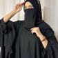4 Pieces Tie Abaya