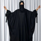 4 Pieces Tie Abaya