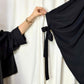 4 Pieces Tie Abaya