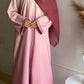 Pink Ombre Abaya