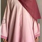 Pink Ombre Abaya