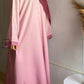 Pink Ombre Abaya