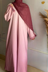 Pink Ombre Abaya