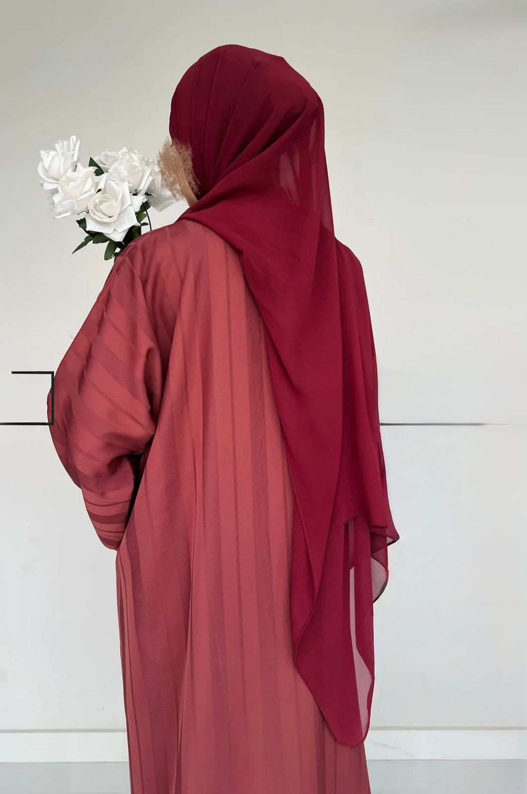 Imported Zoom Fabric Abaya