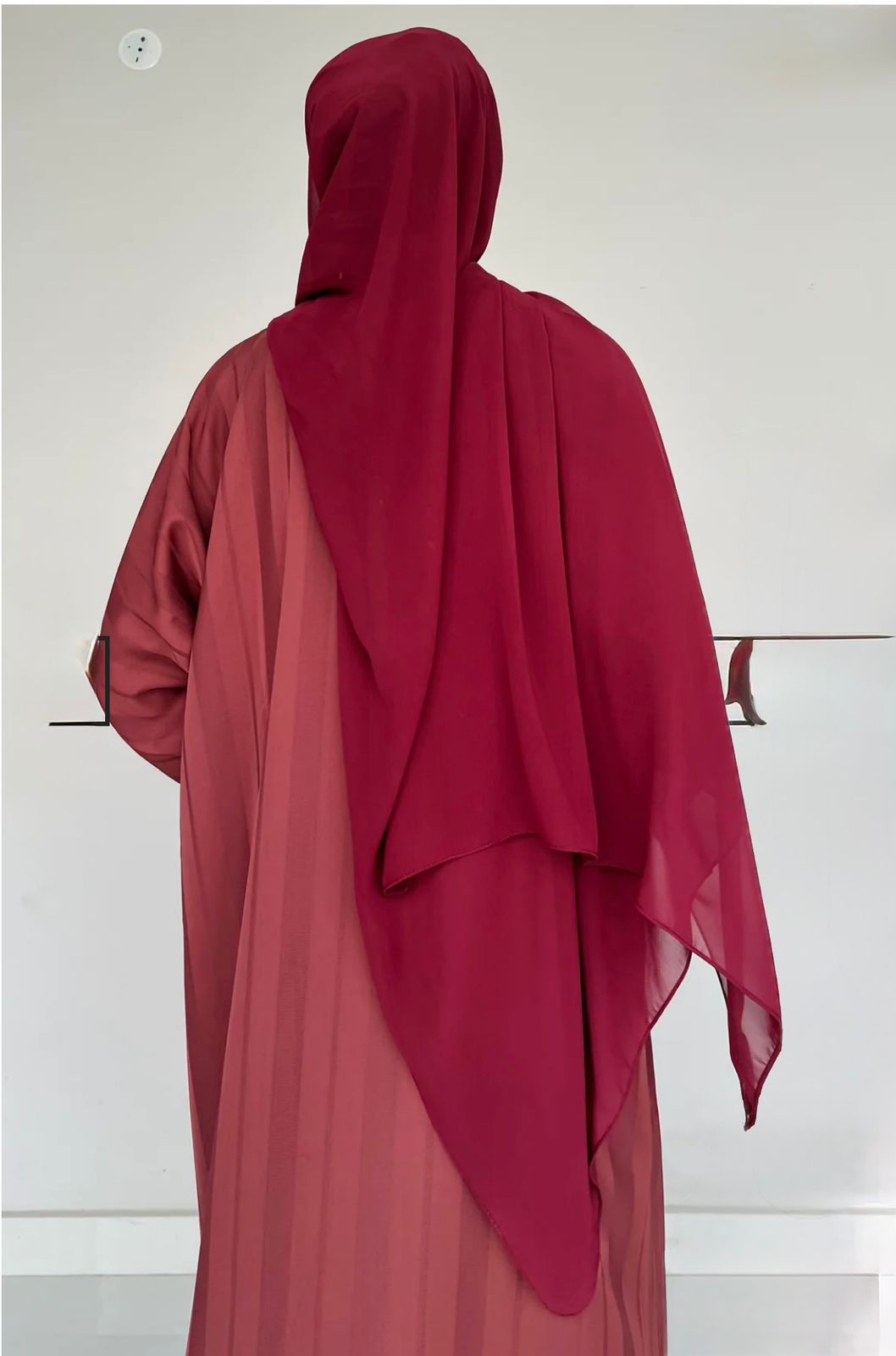 Imported Zoom Fabric Abaya