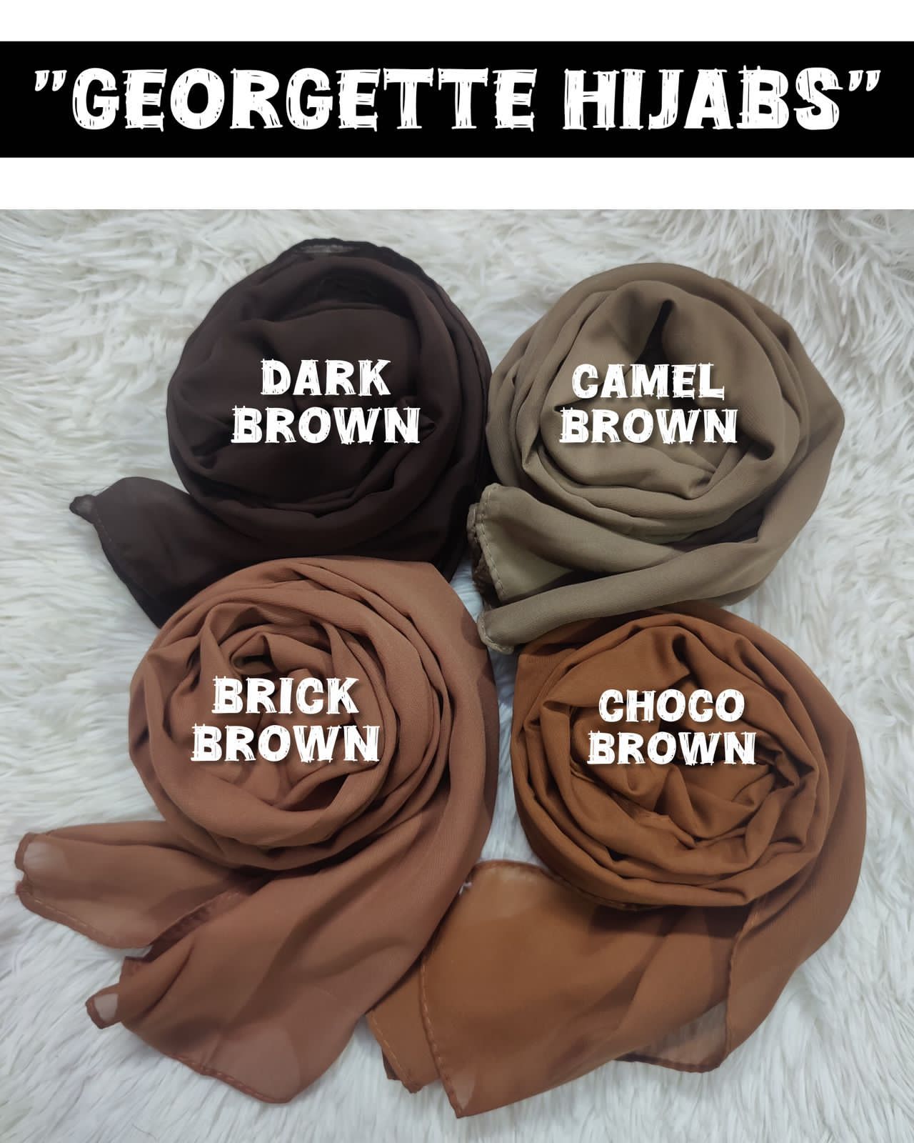 Georgette Hijab