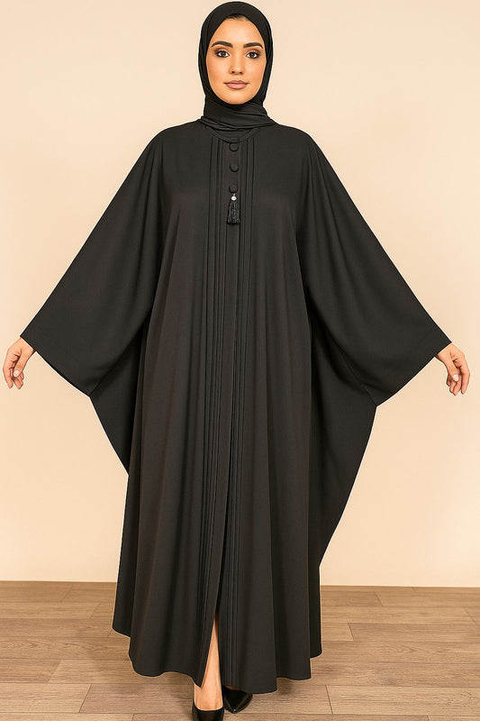 Black butterfly Abaya