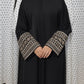 Embroidered Cuff Abaya