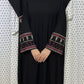Embroidered Cuff Abaya