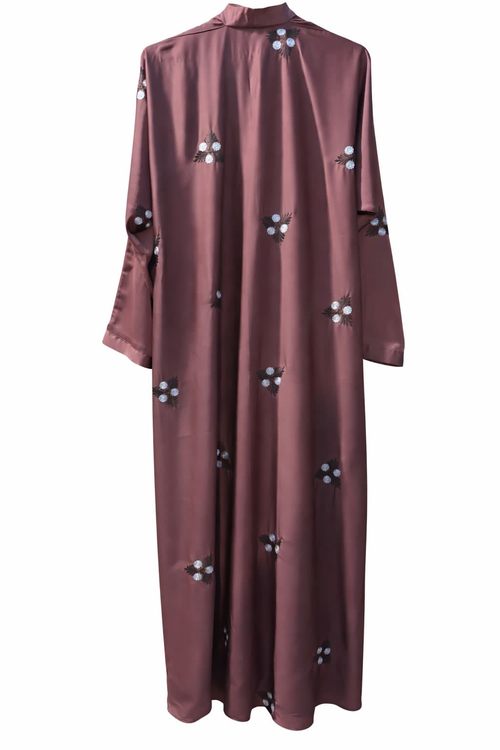 Floral Tiktok Fabric Abaya