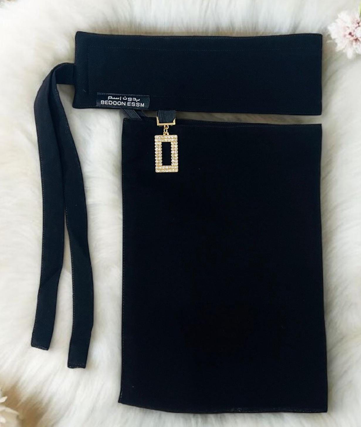 Imported Short Saudi Niqab with metal clip