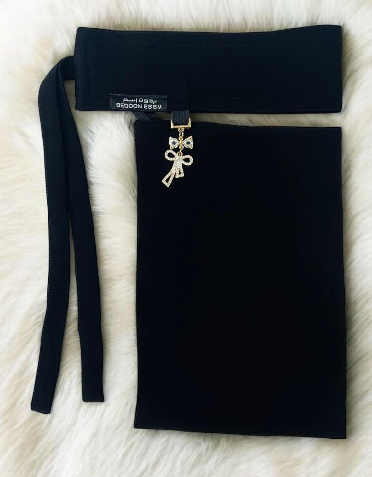 Imported Short Saudi Niqab with metal clip