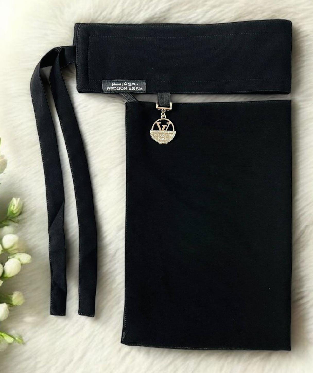 Imported Short Saudi Niqab with metal clip