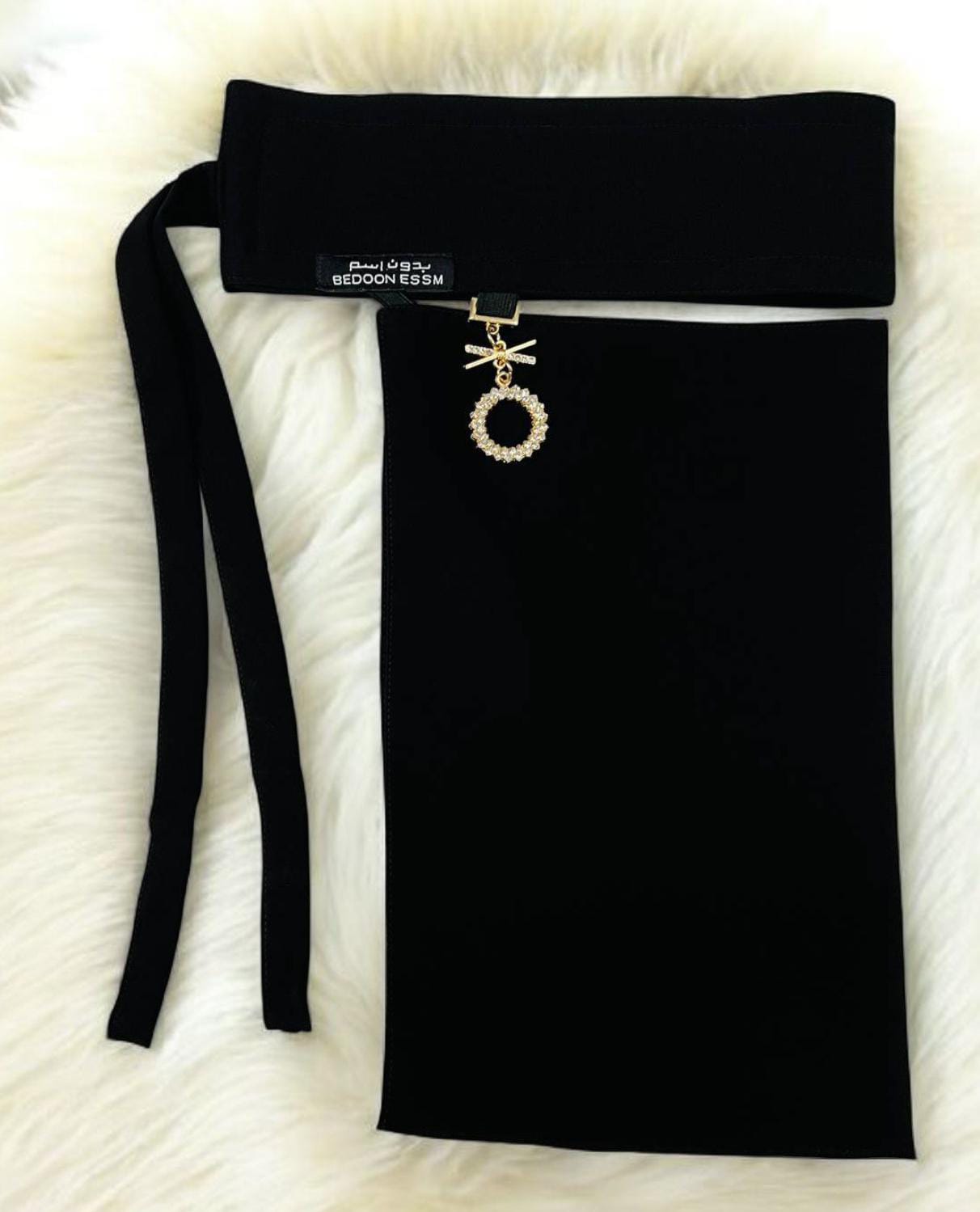 Imported Short Saudi Niqab with metal clip
