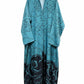 Front Open Floral Pattern Abaya