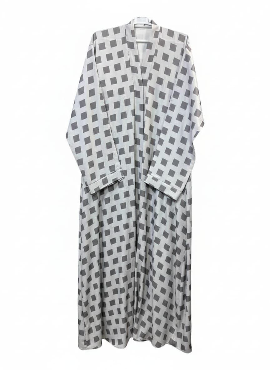 Front Open Abaya Tiktok Fabric