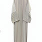 Front open Sleeves Embroidery