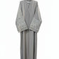 Front open Sleeves Embroidery