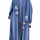 The Front‑open Embroidered abaya (TikTok fabric)