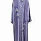 The Front‑open Embroidered abaya (TikTok fabric)
