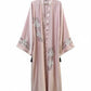 The Front‑open Embroidered abaya (TikTok fabric)