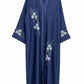 The Front‑open Embroidered abaya (TikTok fabric)