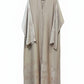 DMC Stone Work, Front Open Abaya, Tiktok fabric