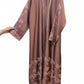 DMC Stone Work, Front Open Abaya, Tiktok fabric
