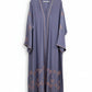 DMC Stone Work, Front Open Abaya, Tiktok fabric
