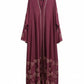 DMC Stone Work, Front Open Abaya, Tiktok fabric