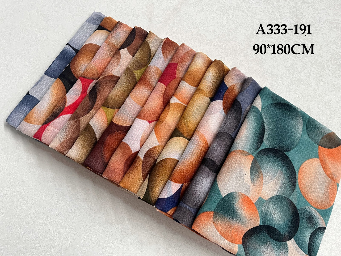 Printed Lawn Hijab (Pack of 12)