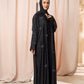 Elegant Bow Embroidered Abaya