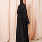 Elegant Bow Embroidered Abaya